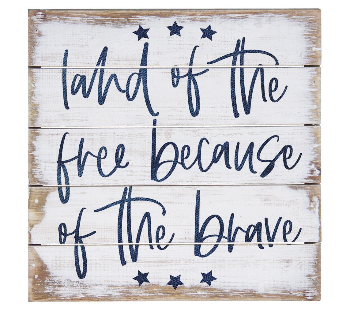 Sincere Surroundings 8" Because Of The Brave Pallet Petite