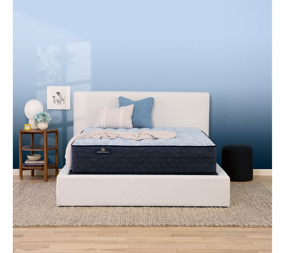 Serta Blue Lagoon Nights 13.5" Medium Mattress Set -King