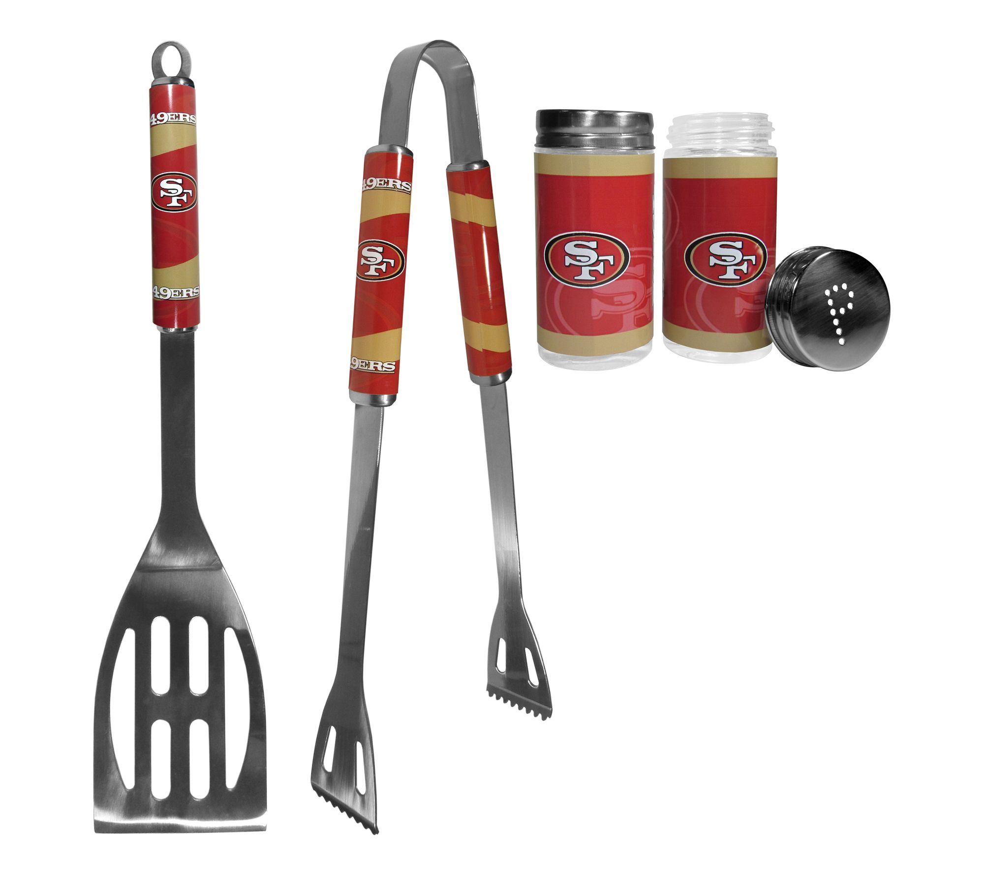 Siskiyou Sports NFL 2pc BBQ Set with Salt & Pep per Shakers