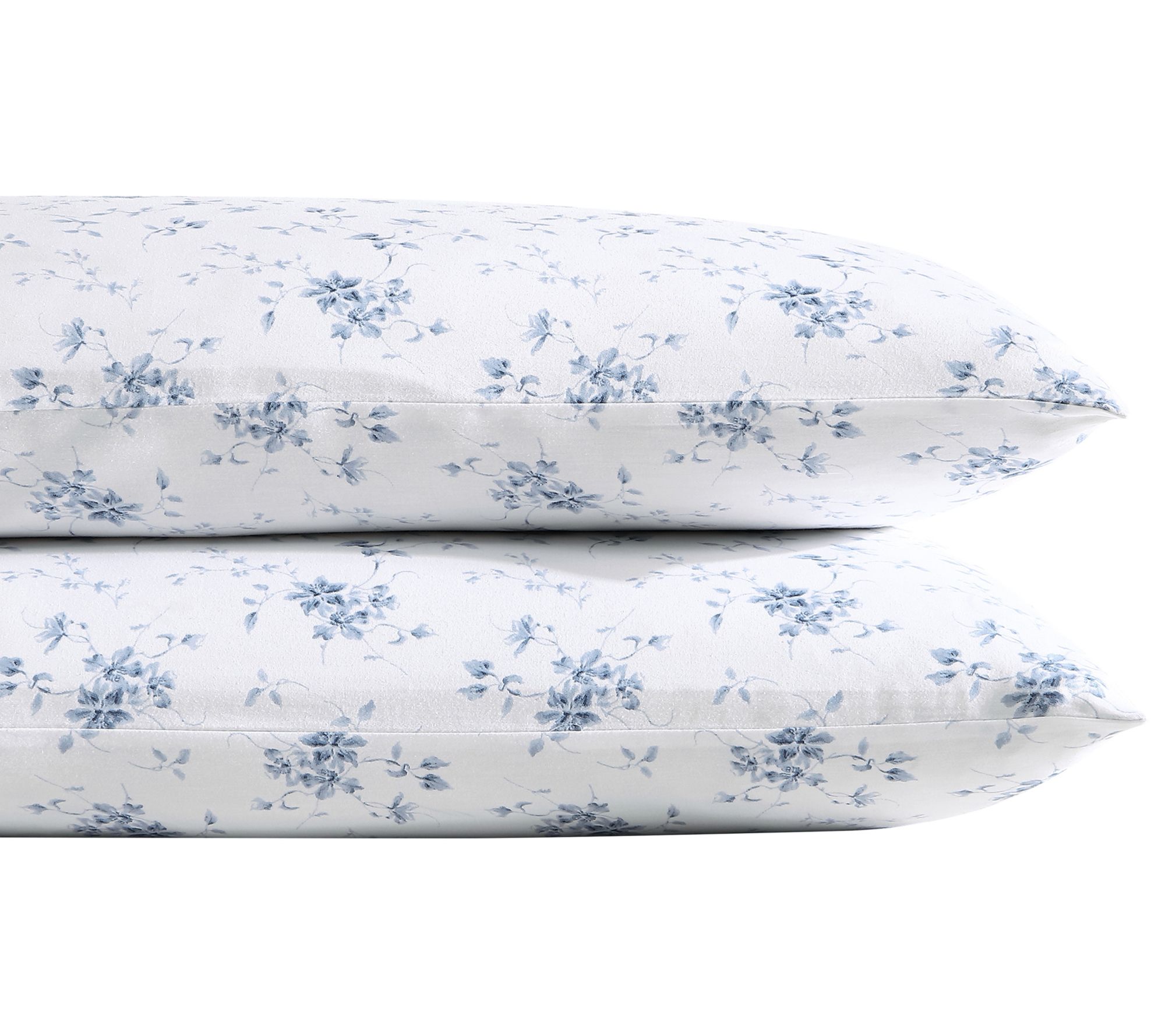 Laura Ashley Garden Muse Blue Standard Sham Pillowcase