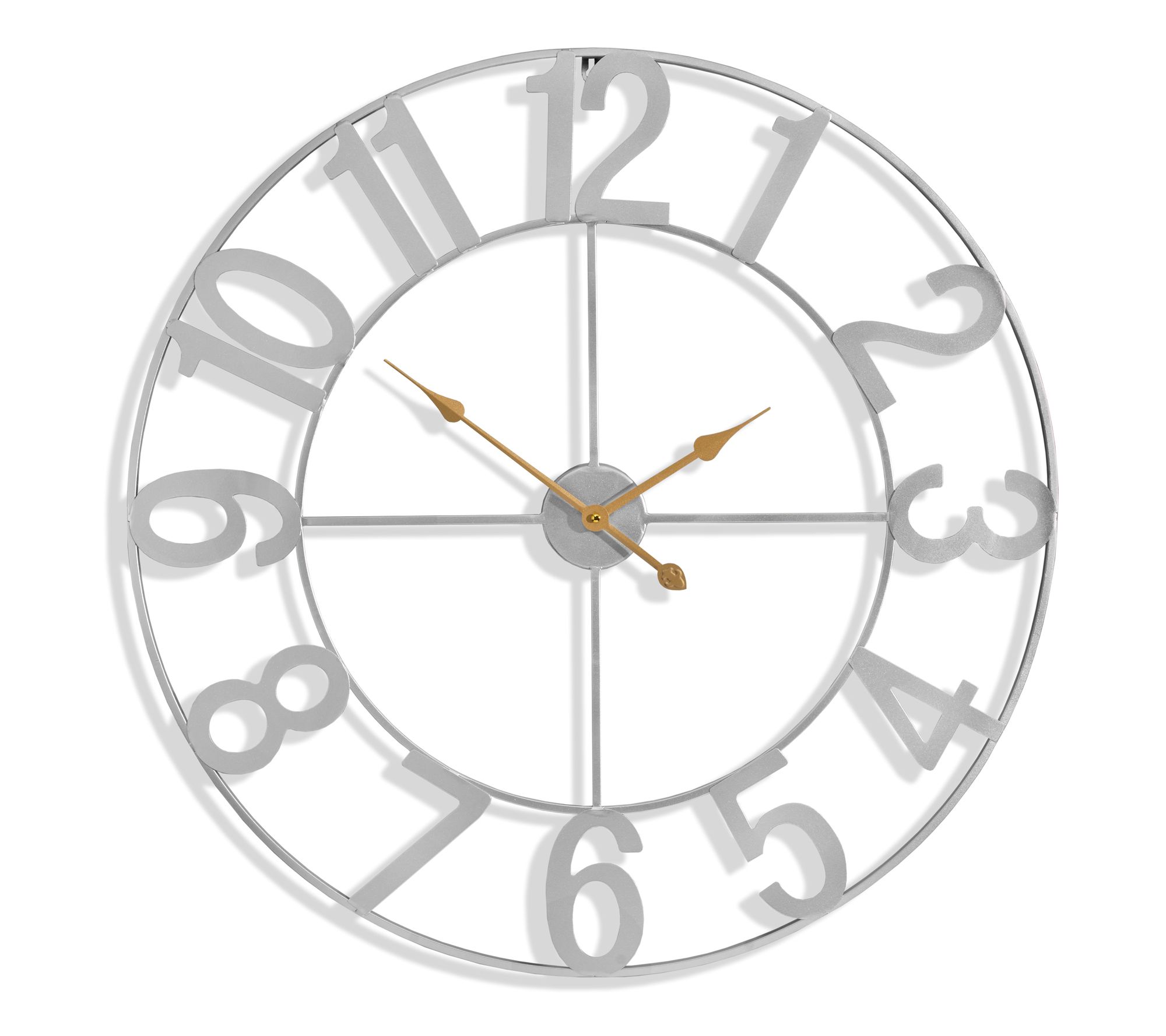 Sorbus Large Wall Clock, Analog Battery Operated