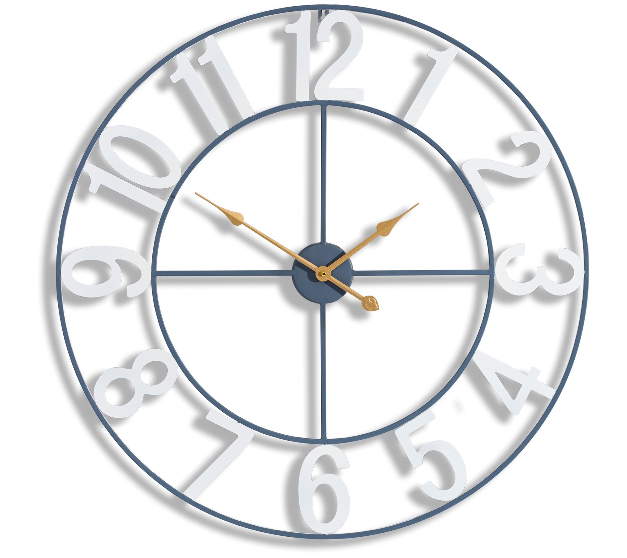 Sorbus Large Wall Clock, Analog Battery Operated