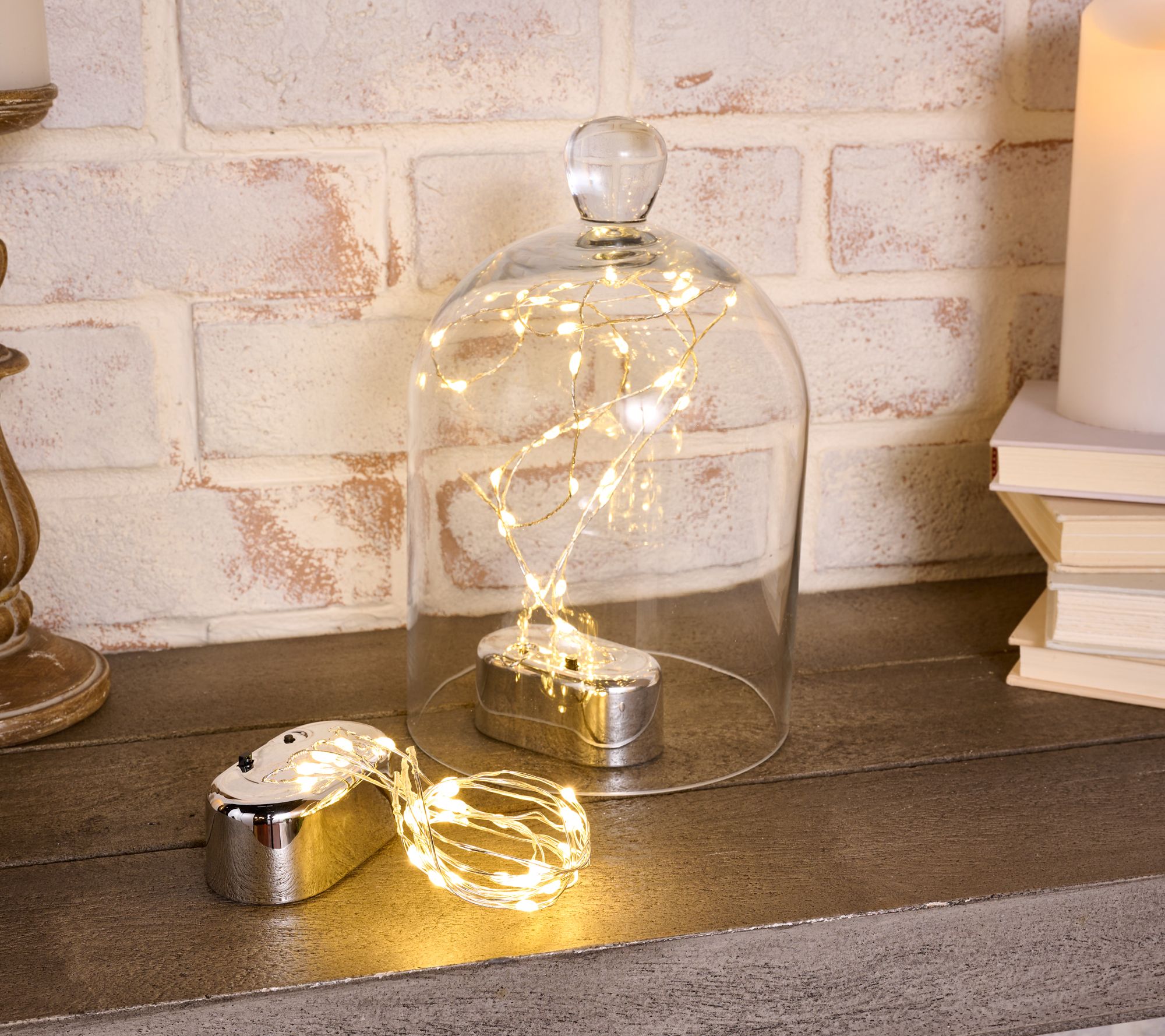 "As Is" Bethlehem Lights Set 2 Mini Drop-In Fairy Lights