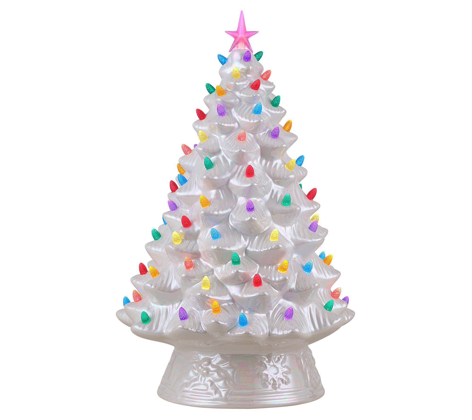 "As Is" Mr. Christmas 18" Ceramic Nostalgic Tree