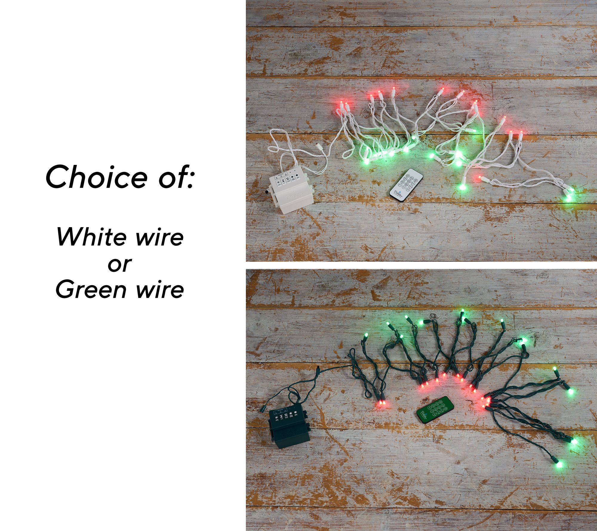 "As Is" Bethlehem Lights S/2 Wide Angle Light Strands