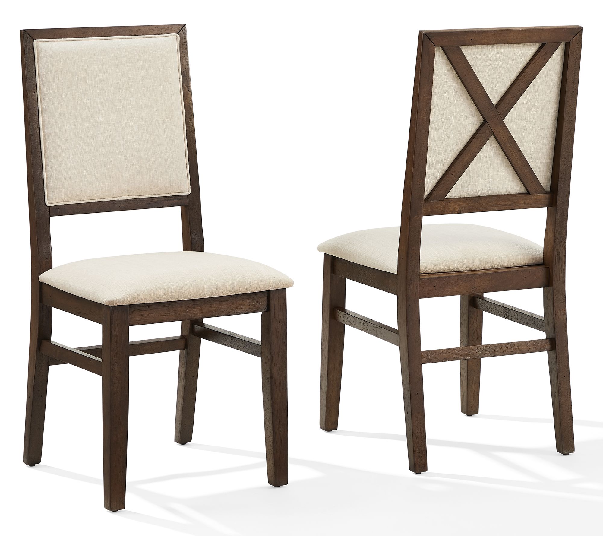 Crosley Joanna 2-Piece Upholstered Dining ChairSet