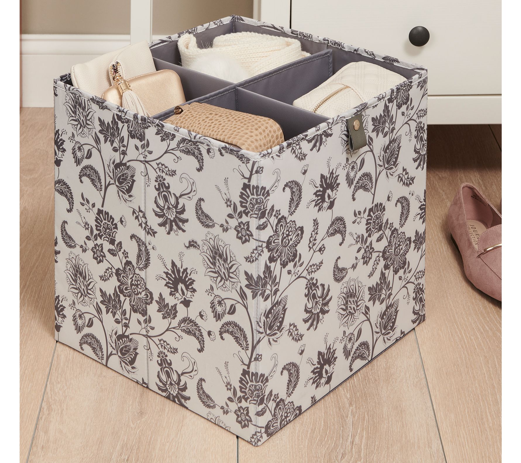 Martha Stewart Storage Cubes with Dividers - Set of 2