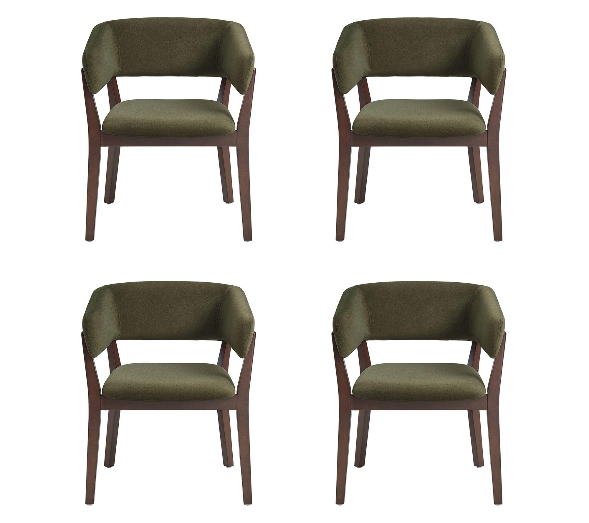 Manhattan Comfort Blake Dining Armchair - Set o  4