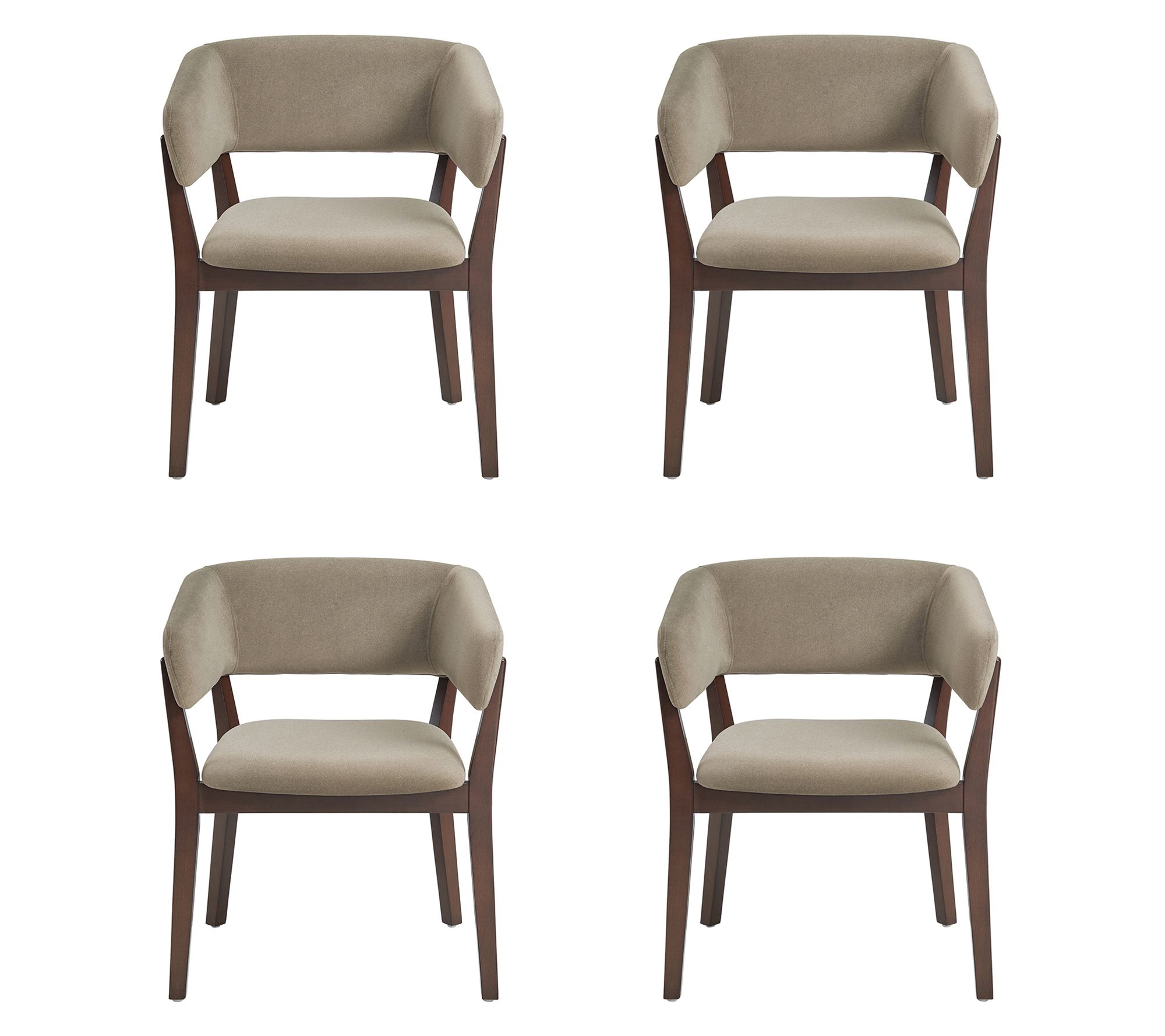 Manhattan Comfort Blake Dining Armchair - Set o4
