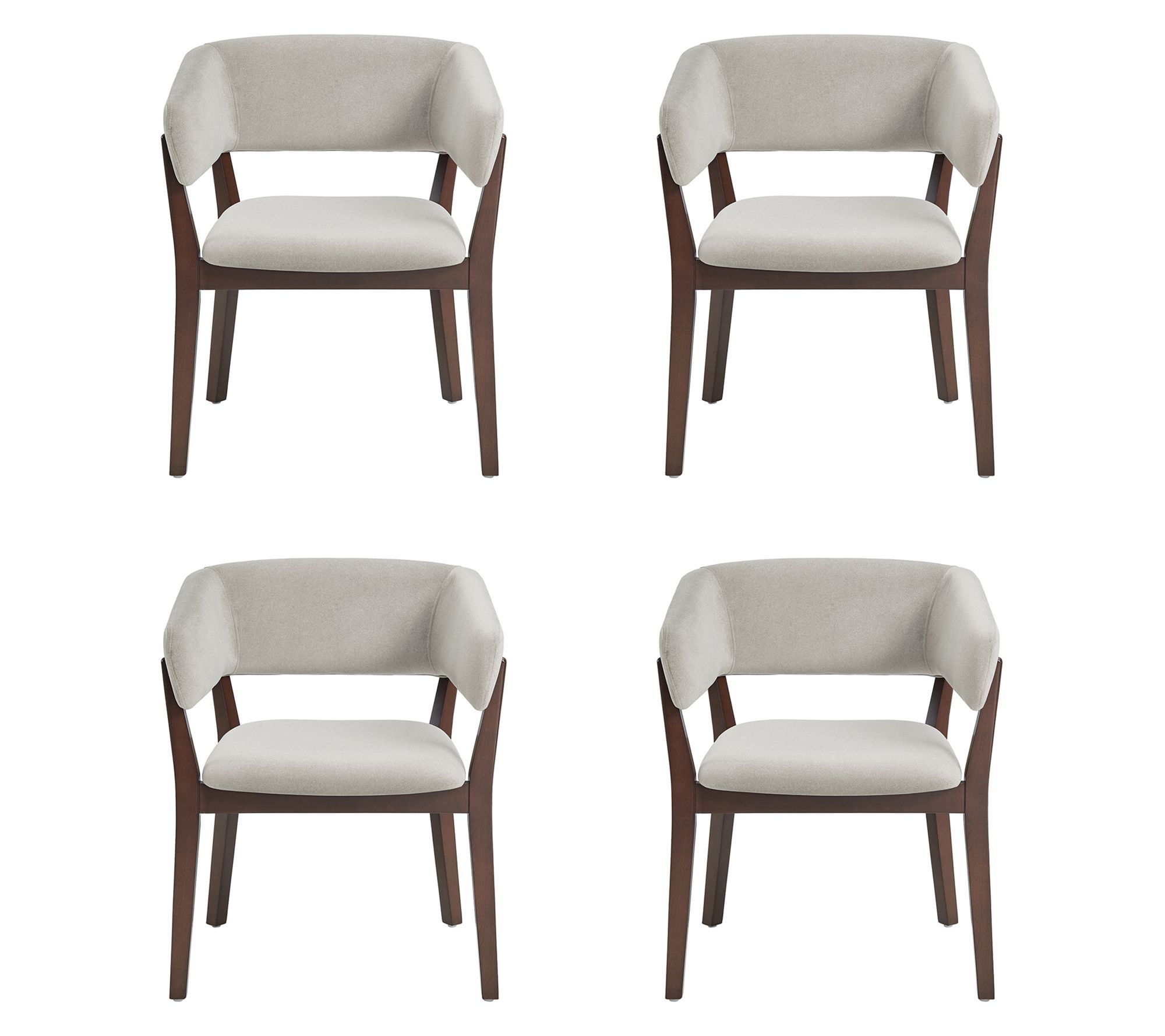 Manhattan Comfort Blake Dining Armchair - Set o4