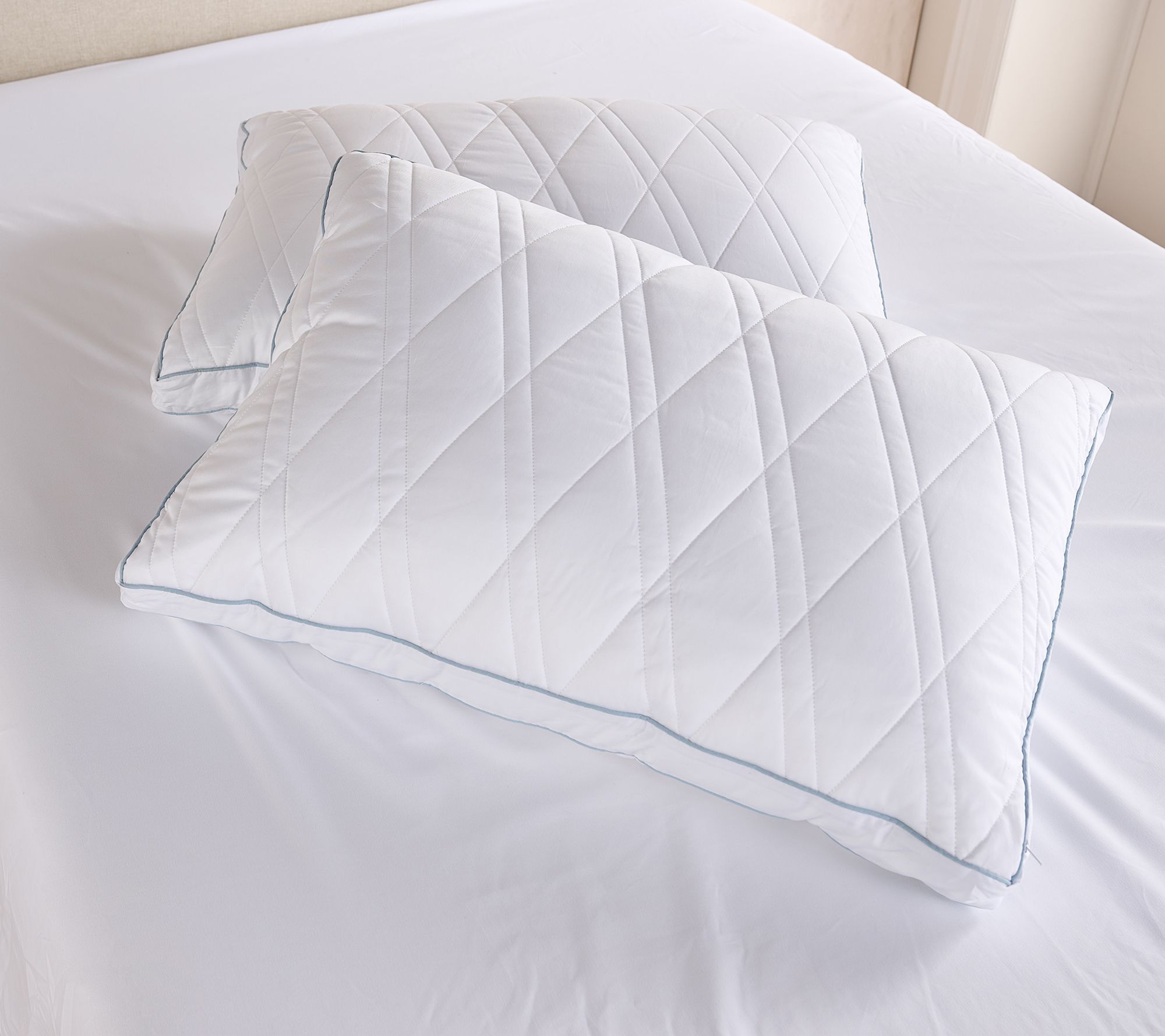 W by Wamsutta Sleep System Set of 2 Pillows- Standard/Queen