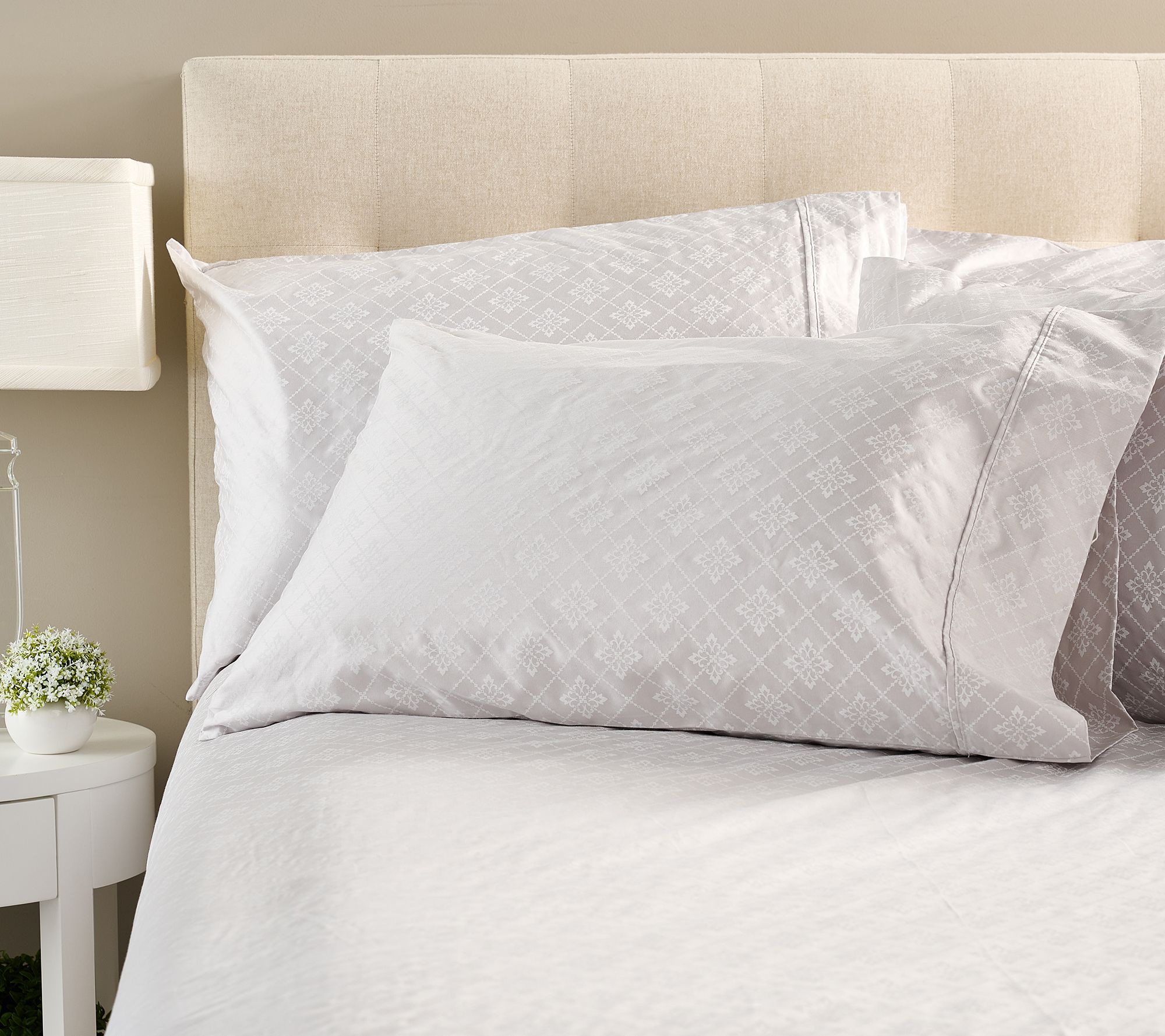 "As Is" Northern Nights 400TC Air Rich Sheet Set w/ 2 Cases- Twin