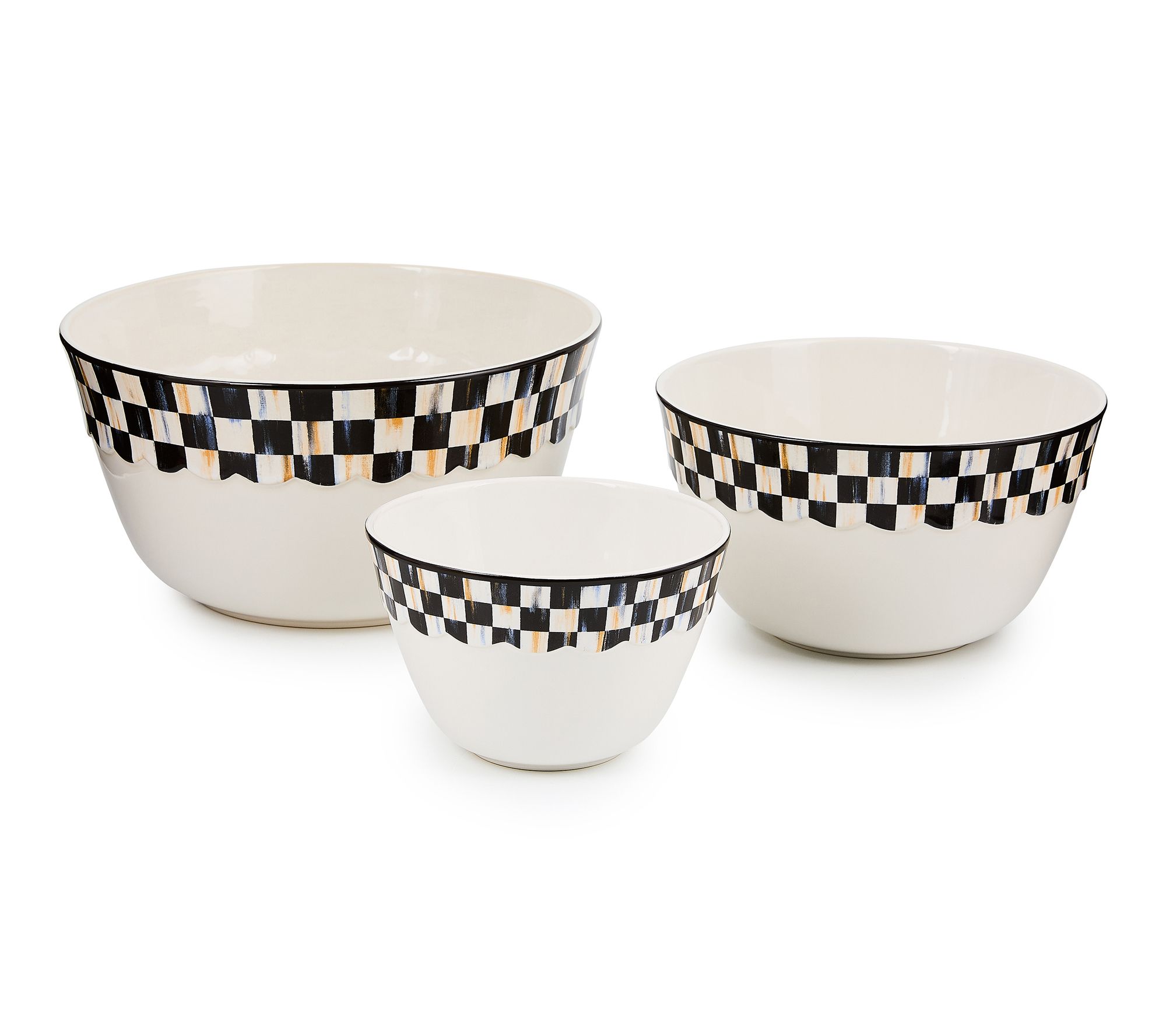 MacKenzie-Childs Everyday Mixing Bowls, Set of3