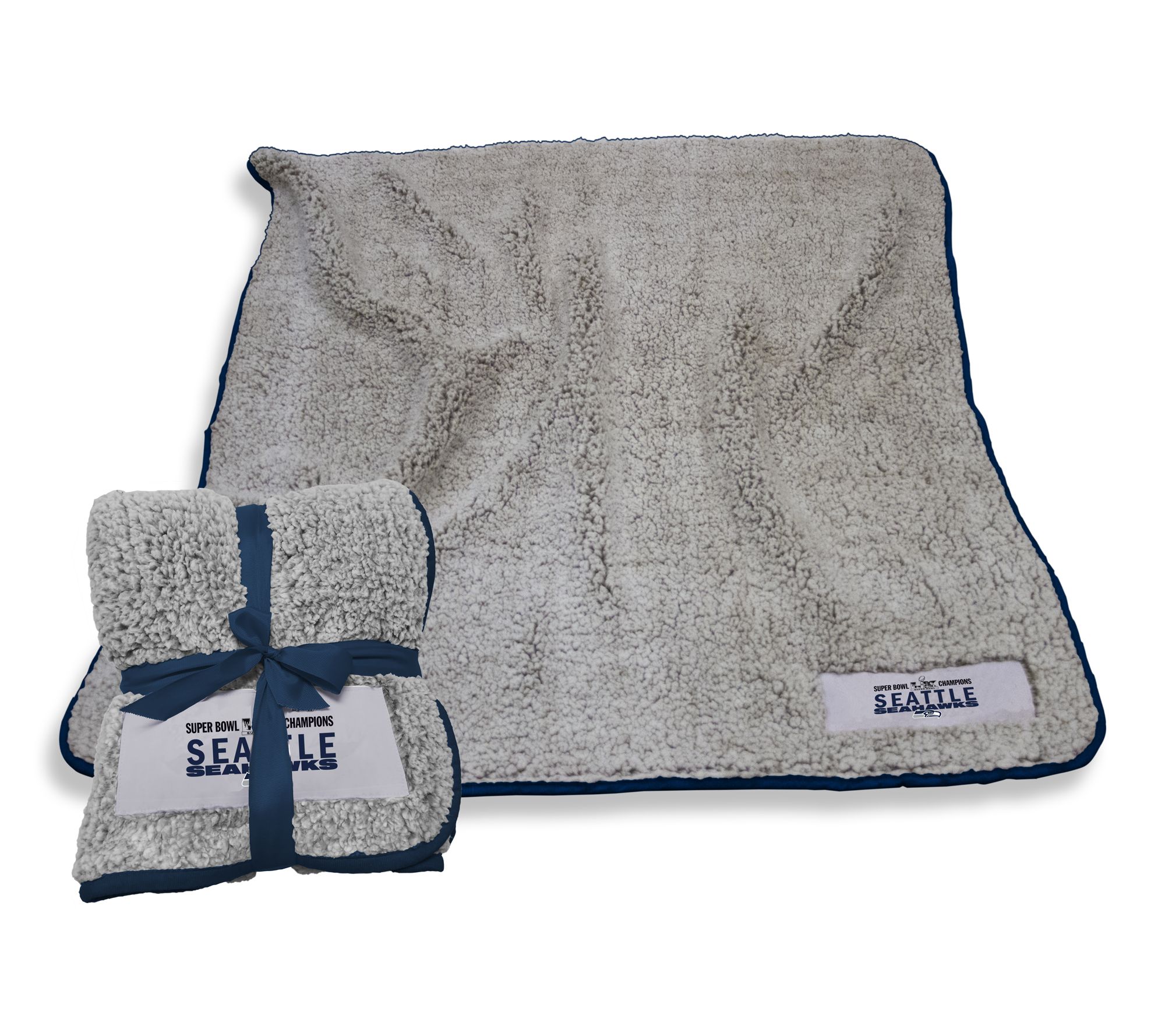  Logo Seattle Seahawks 2026 Super Bowl ChampionsFrosty Fleece