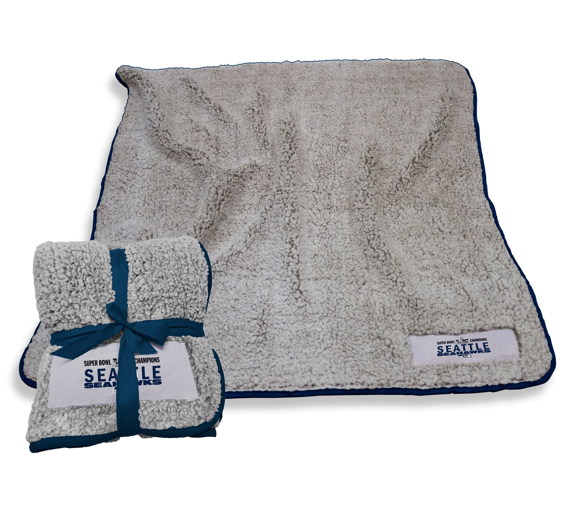 Logo Seattle Seahawks 2026 Super Bowl ChampionsFrosty Fleece