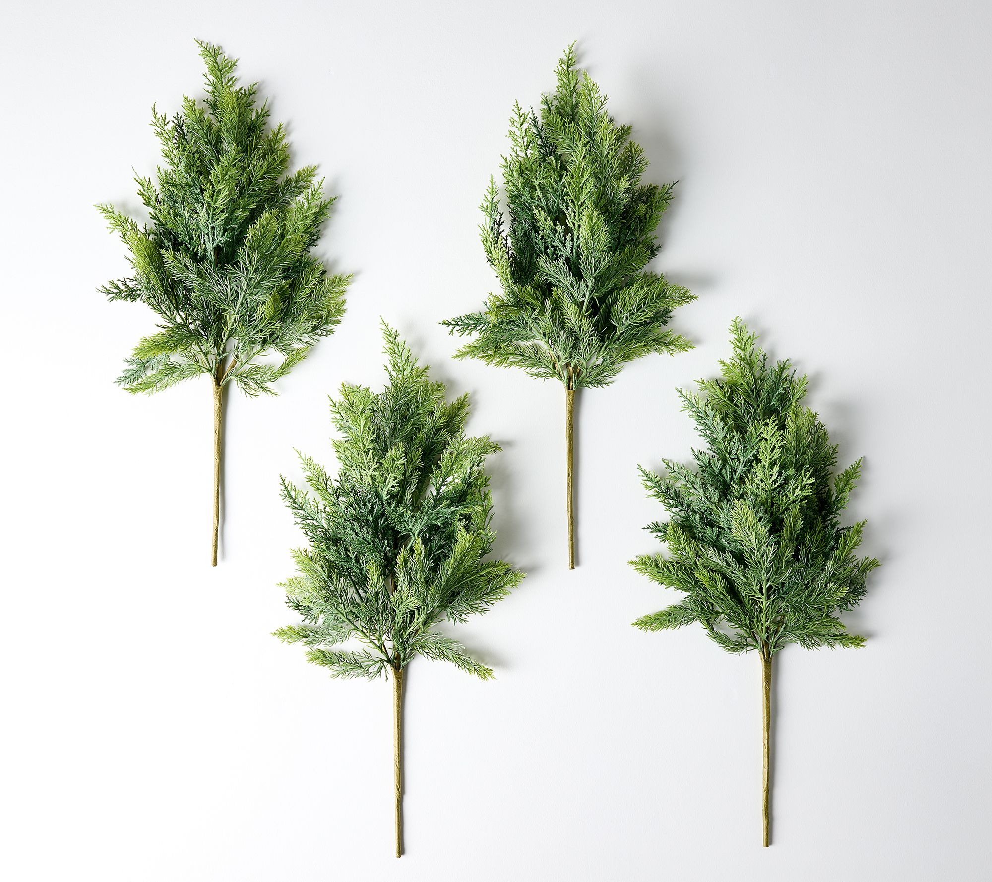 Home Reflections Winter Greens Set of 4 Picks