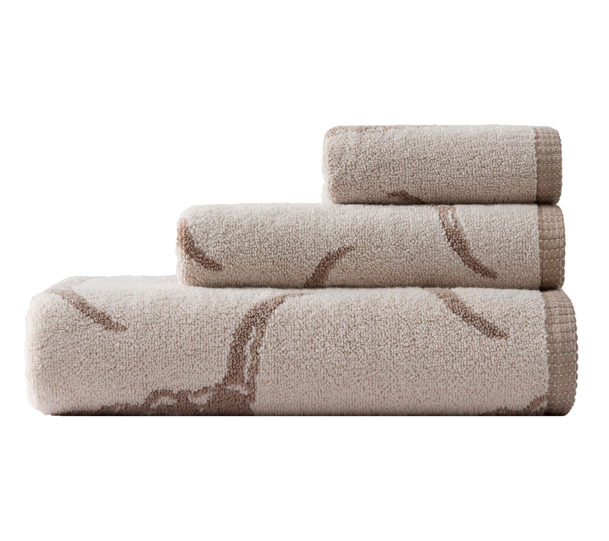 Wrangler Steer Head Dark Beige Cotton Blend Asst Towel Set