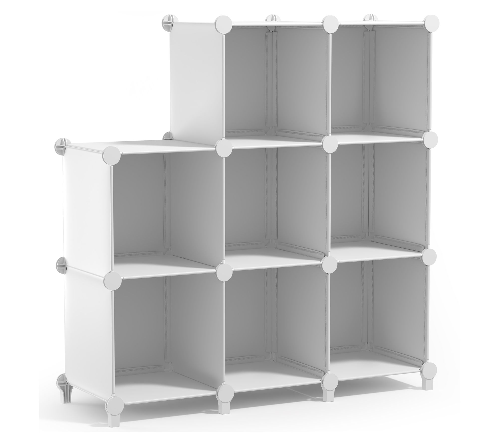 Sorbus Cube Storage Organizer Cubby Shelf - Set of 8