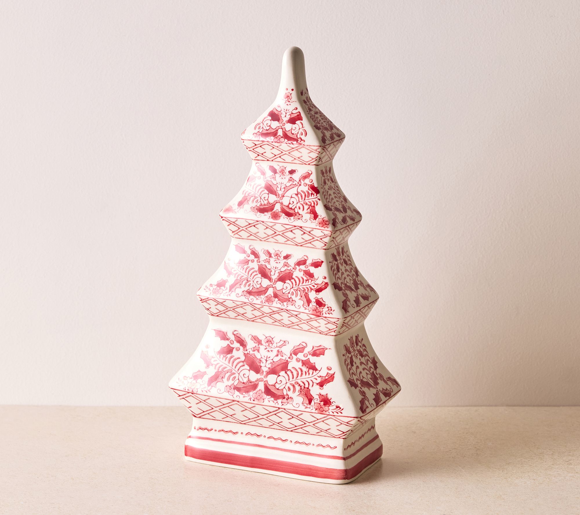  "As Is" Presley Pierce 12" Slim Base Stoneware Decorative Tree