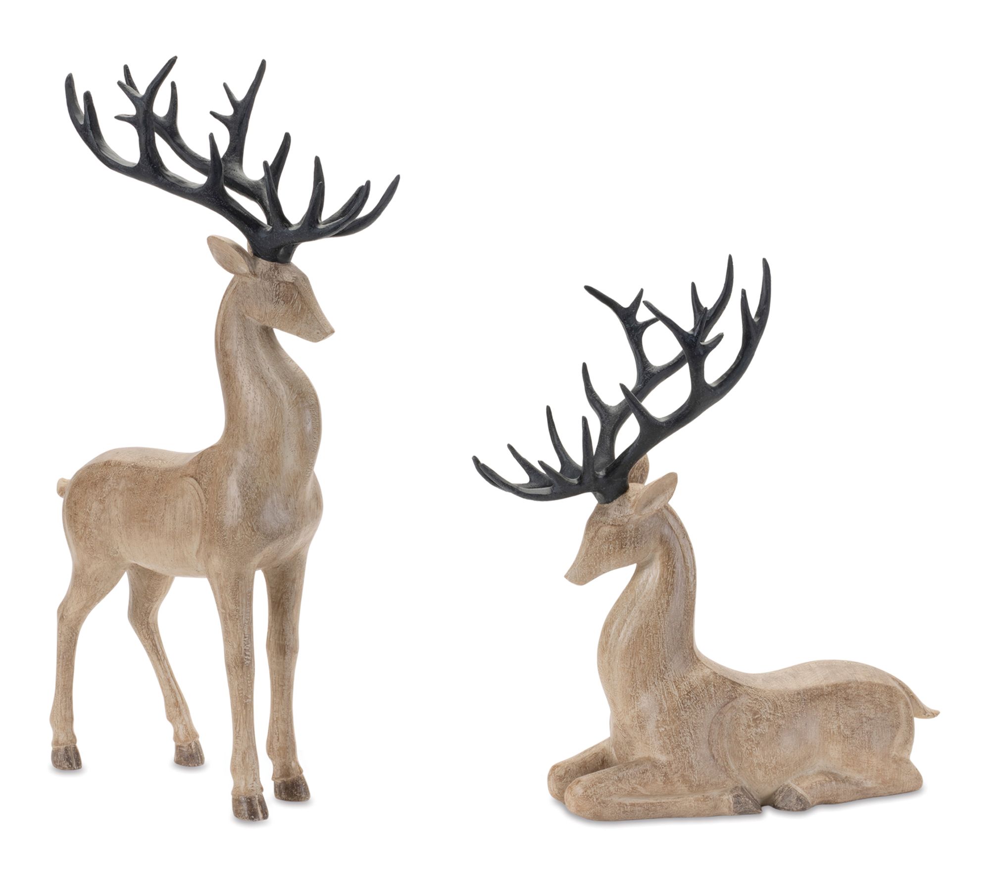 Melrose Modern Deer Figurine (Set of 2)