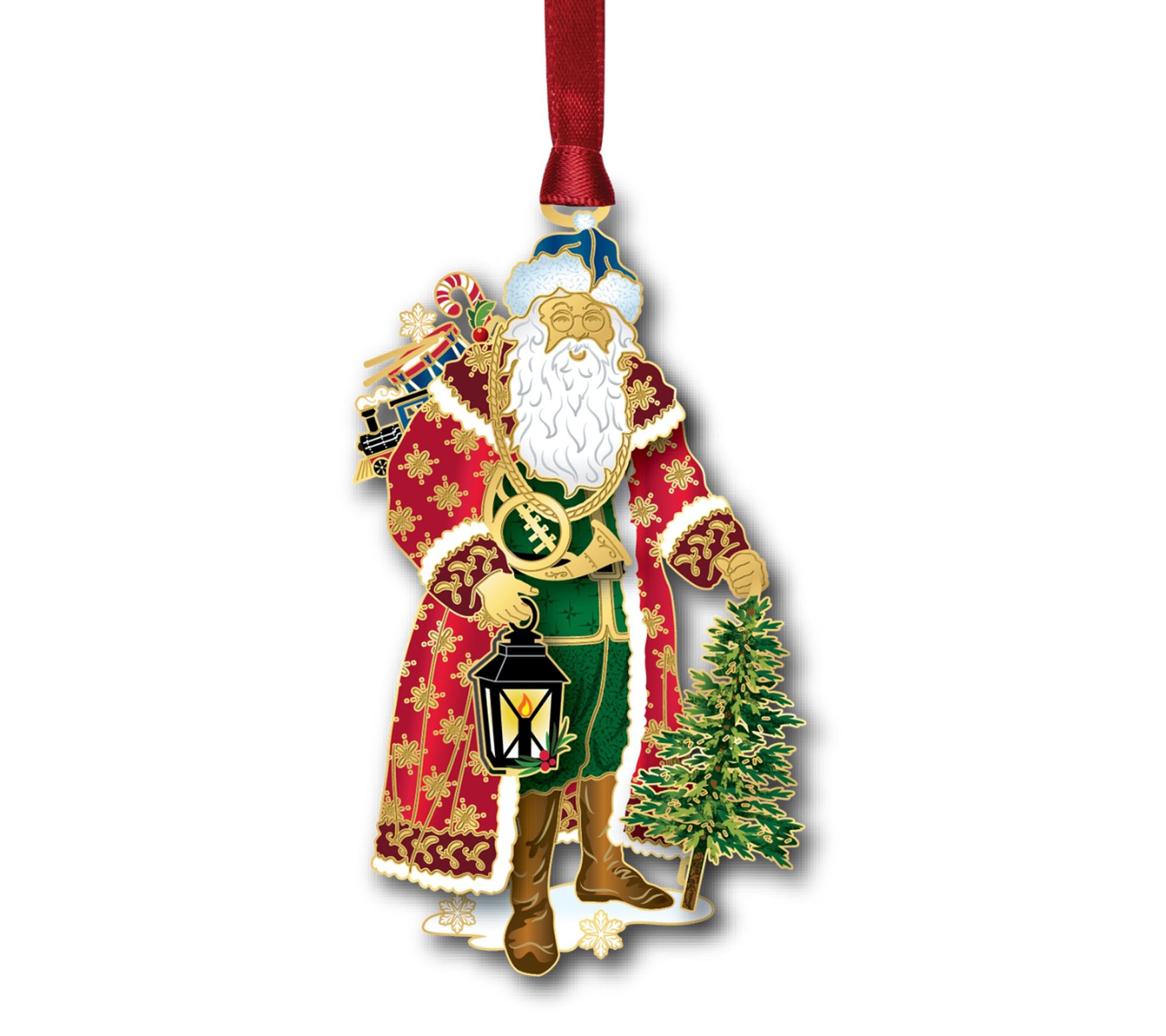 Beacon Designs Vintage Santa Ornament