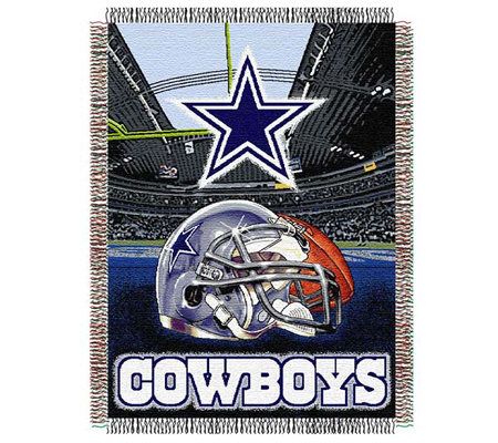 NFL Dallas Cowboys 48x60 Homefield Blanket - QVC.com