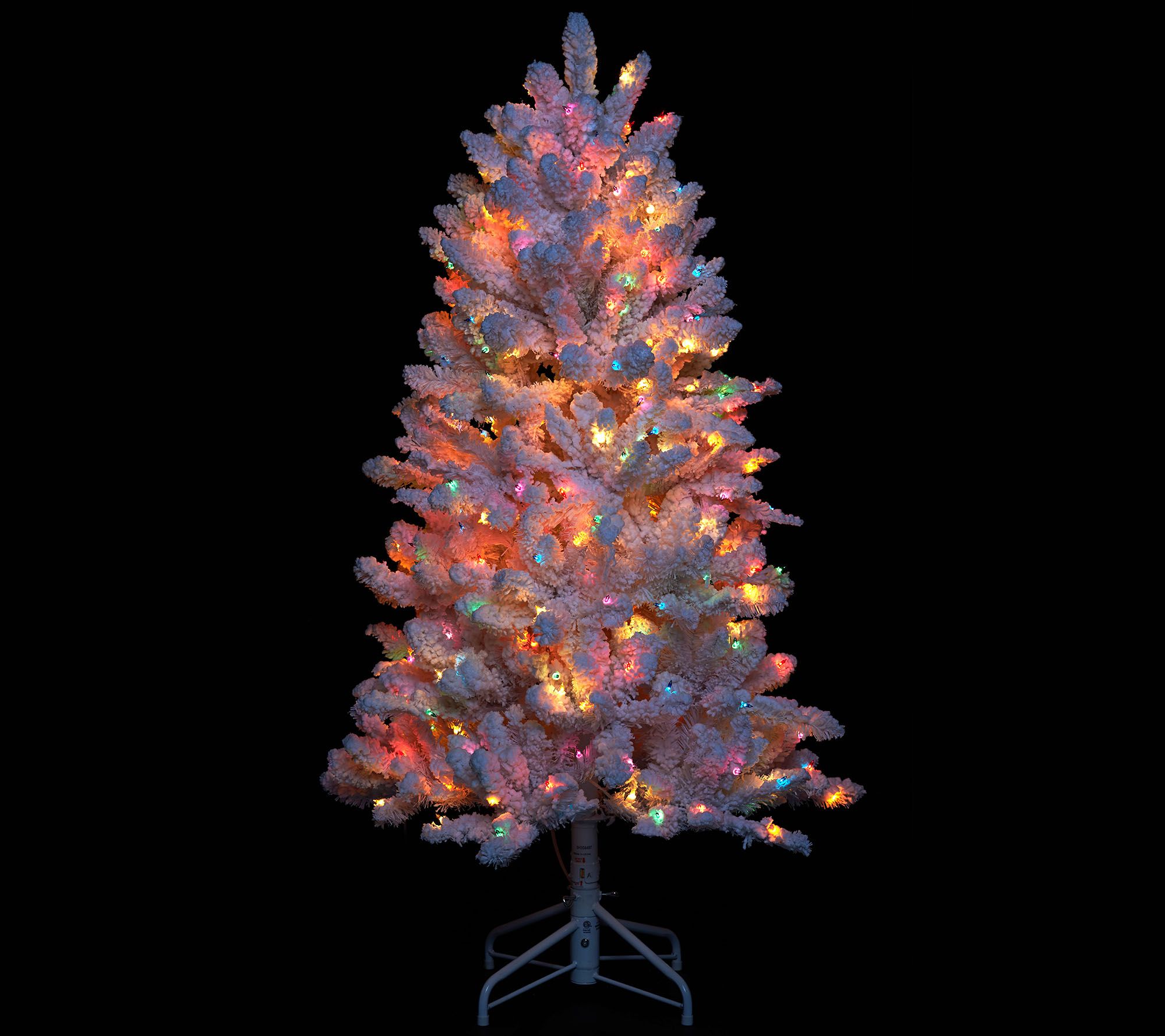 Bethlehem Lights 5' Hudson Flocked Christmas Tree