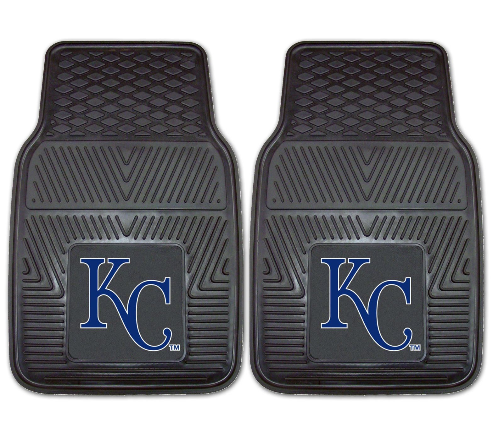 KC Steak Co.Royals Heavy Duty Car Mats - Set of2