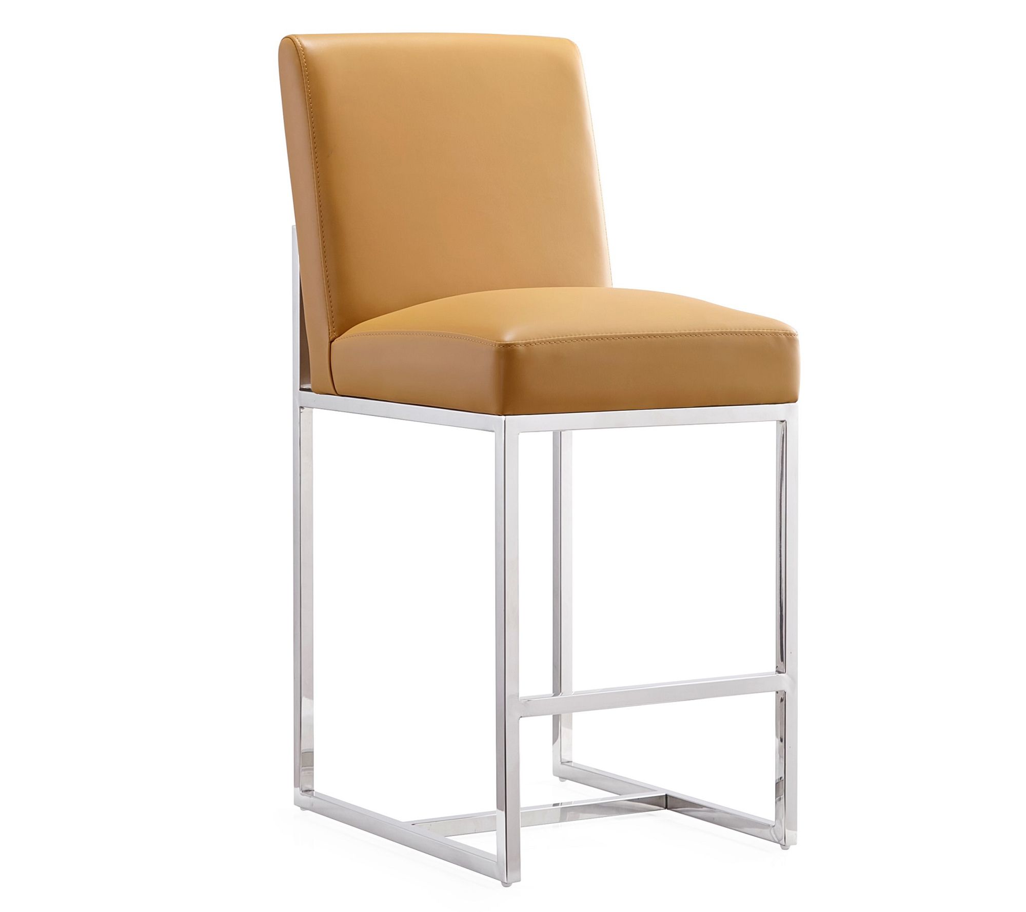 Element 37.2" Stainless Steel Counter Height Bar Stool