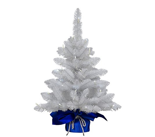 Puleo Pre-Lit 2' Table Top Artificial ChristmasTree