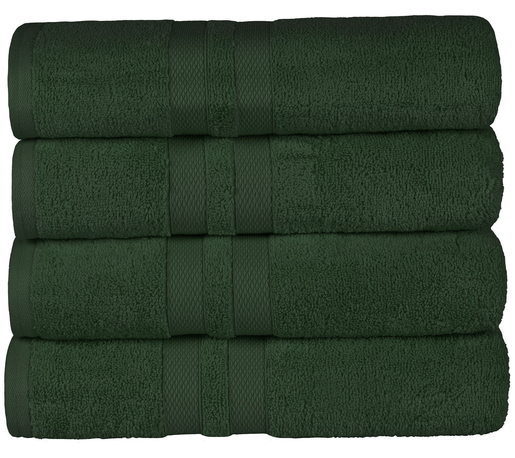 Superior Cotton 4-Piece Ultra-Absorbent Solid Bth Towel Set