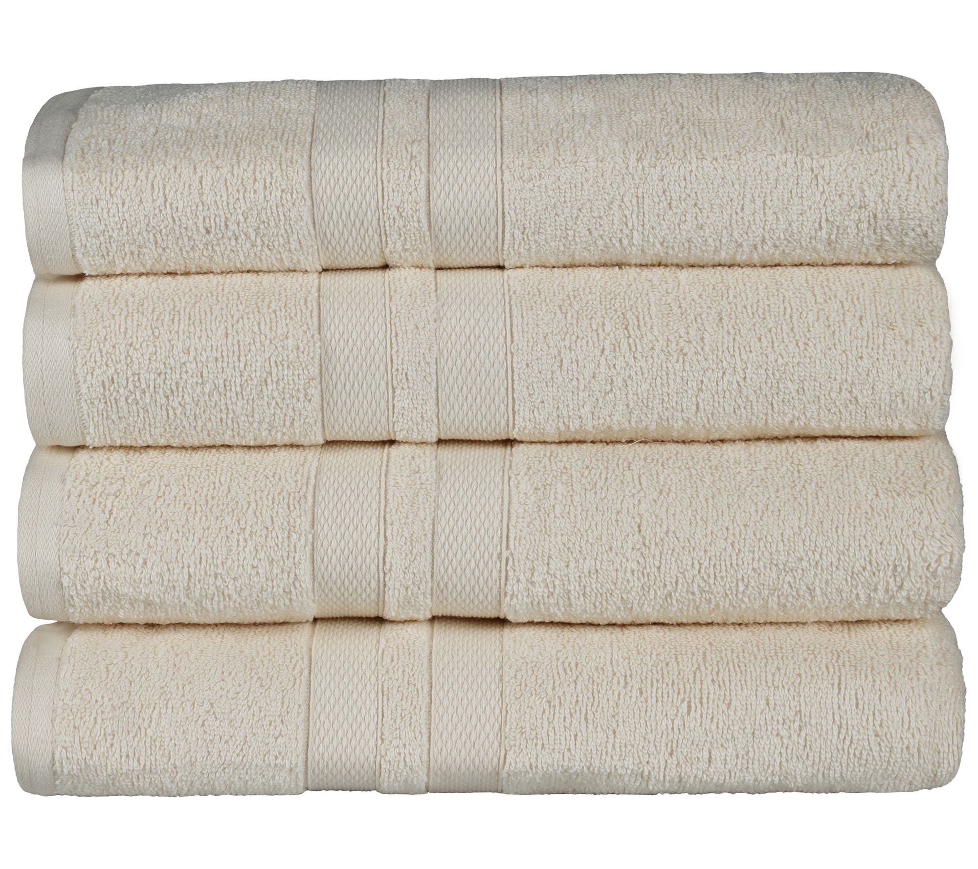 Superior Cotton 4-Piece Ultra-Absorbent Solid Bth Towel Set