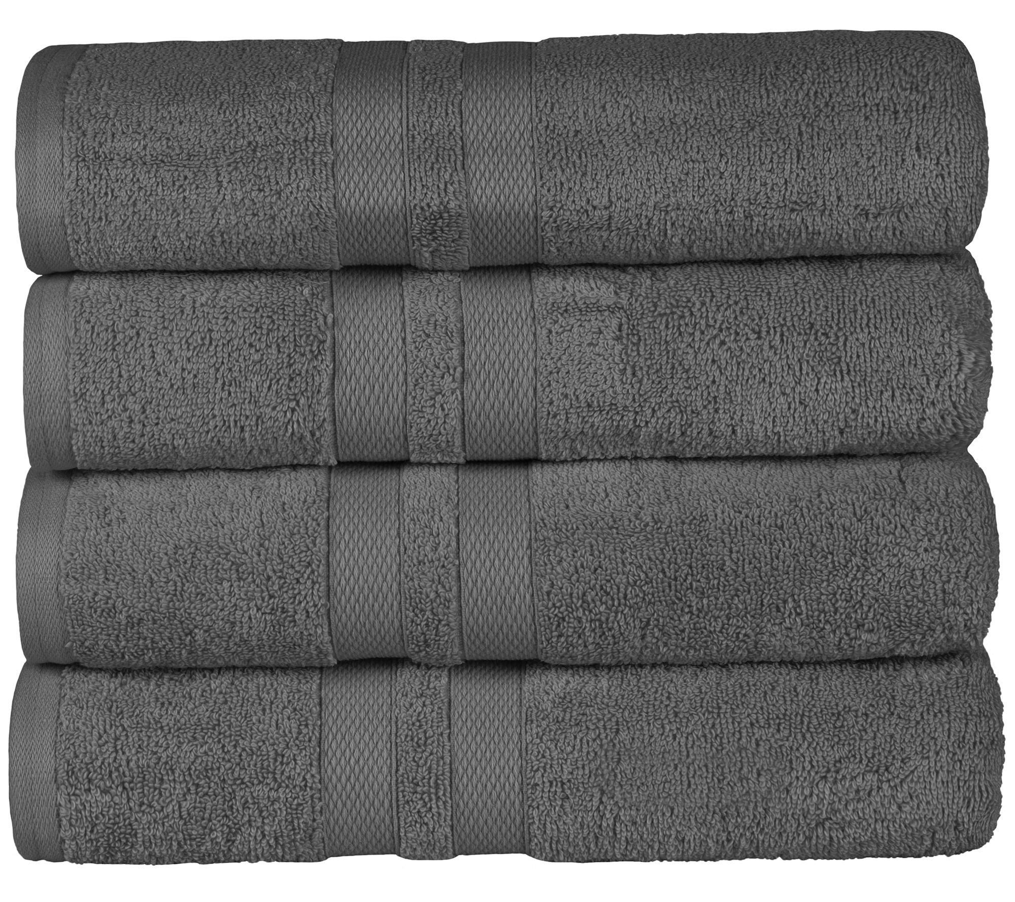 Superior Cotton 4-Piece Ultra-Absorbent Solid Bth Towel Set
