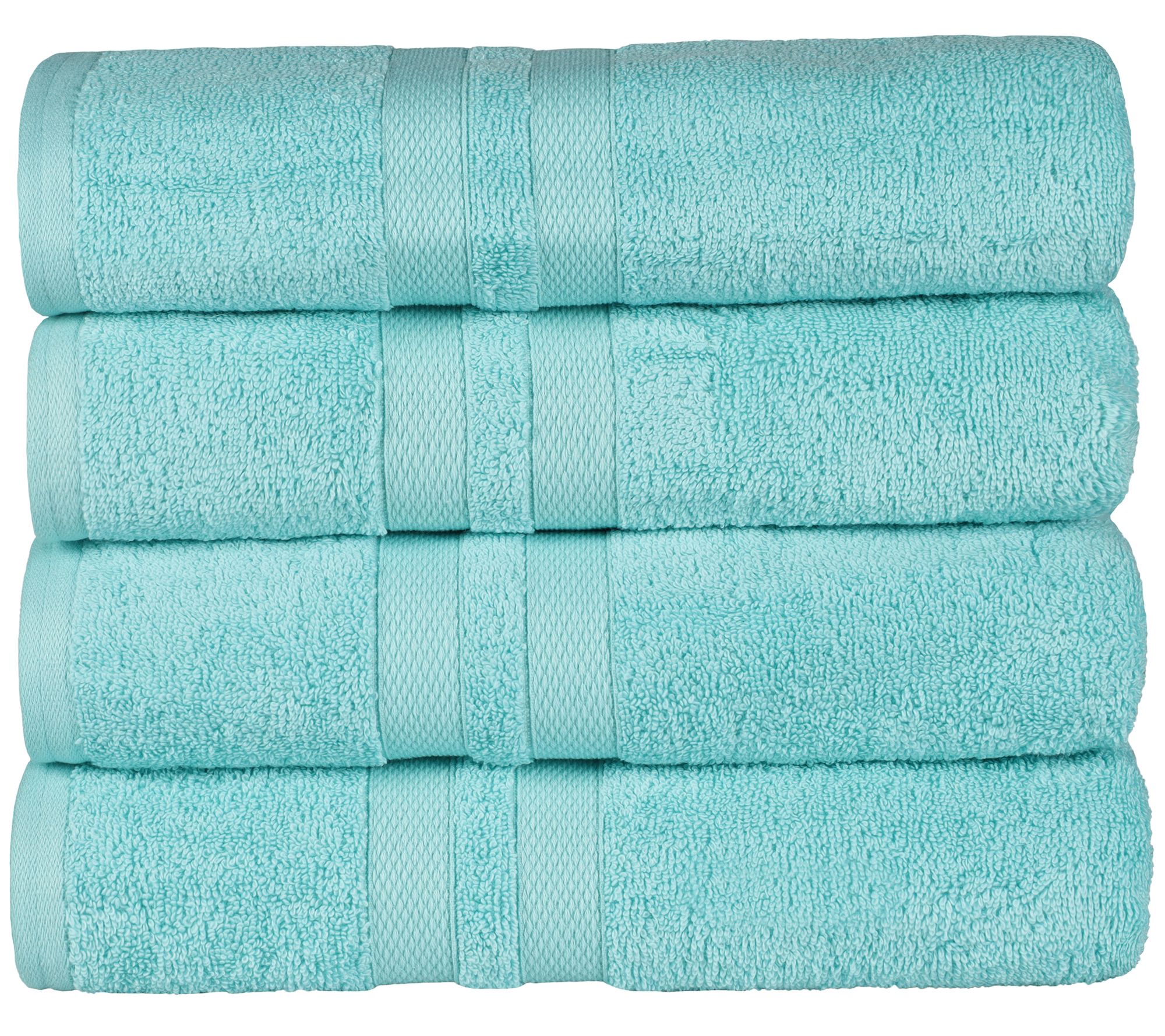 Superior Cotton 4-Piece Ultra-Absorbent Solid Bth Towel Set