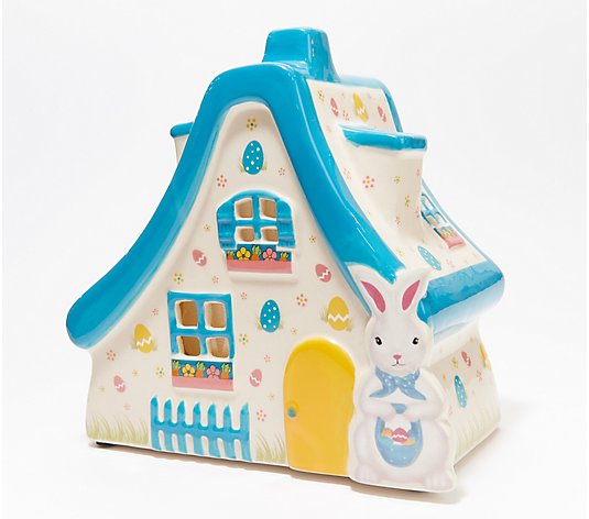 Temp-tations Limited Edition Lit Ceramic Bunny House