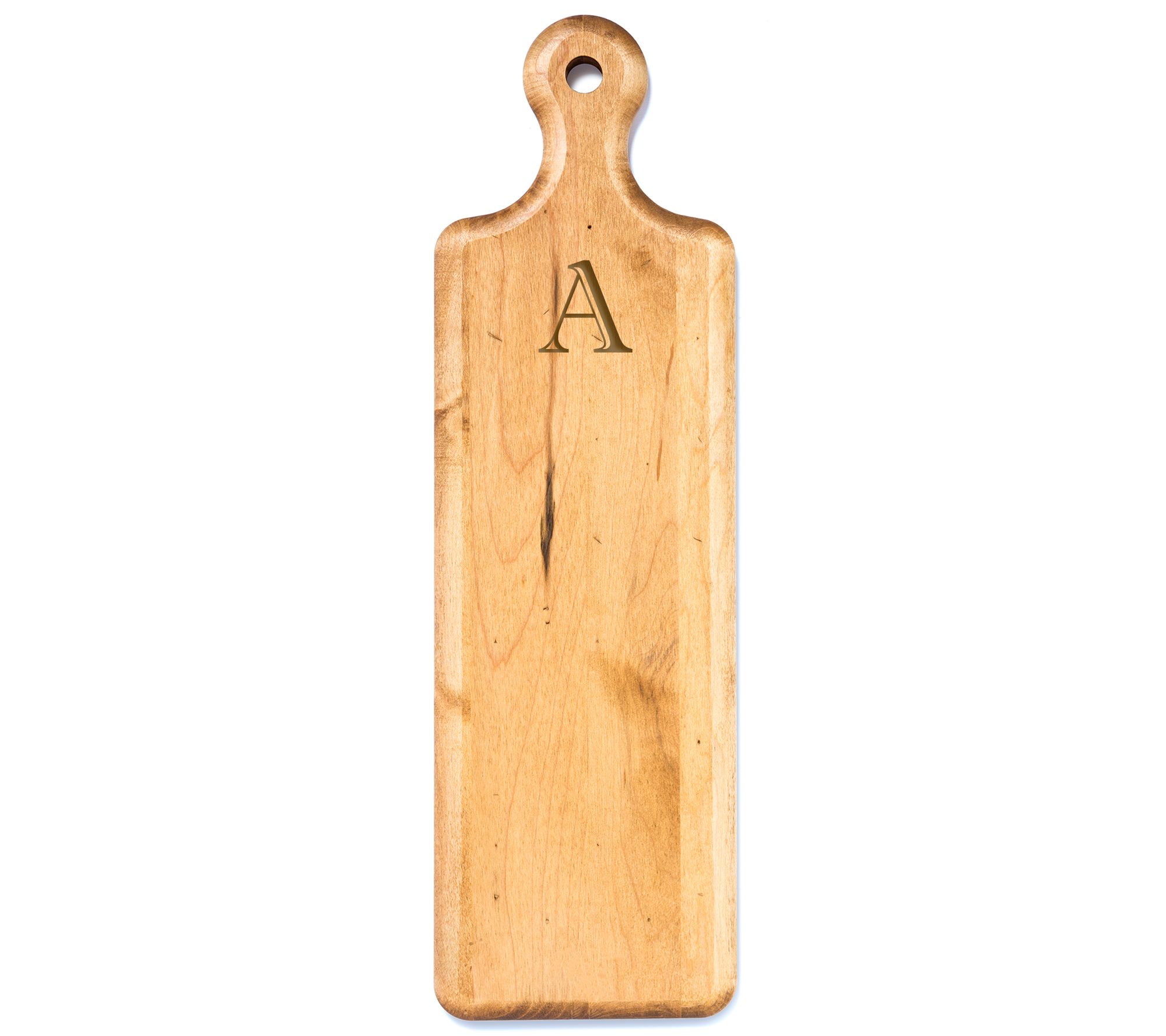JK Adams Engraved Artisan Plank Serving Board