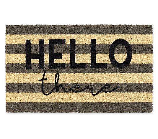 Design Imports Hello There Doormat