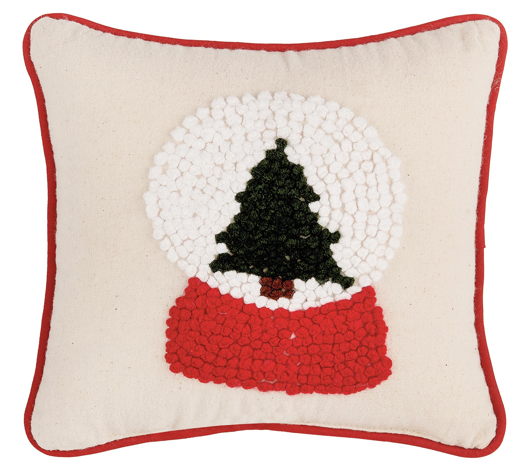 Snowy Trees Pillow by C&F Home