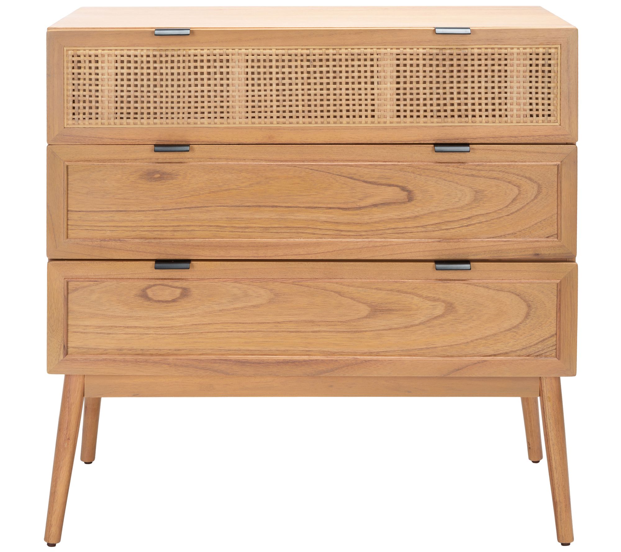 Household Essentials Seagrass, Rattan 3 Drawer Unit