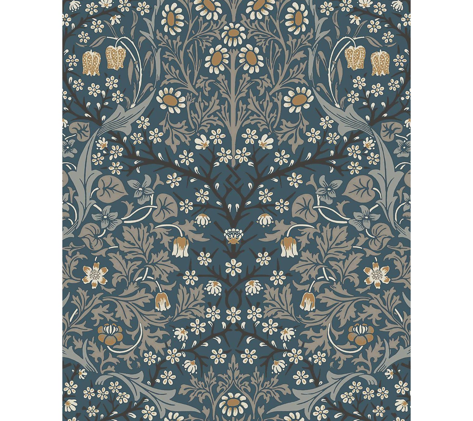 NextWall Victorian Garden Vintage Peel and Stick Wallpaper