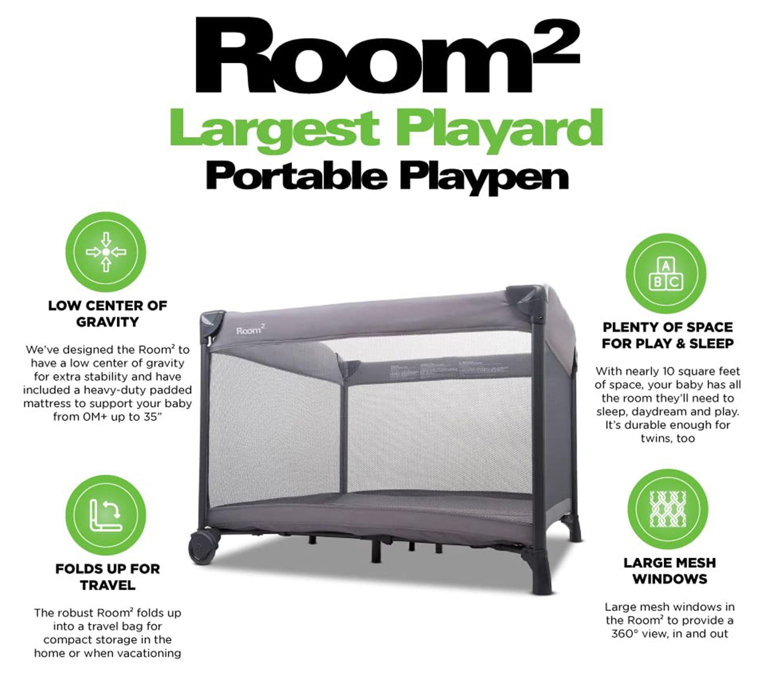 Joovy room cheap 2 playpen