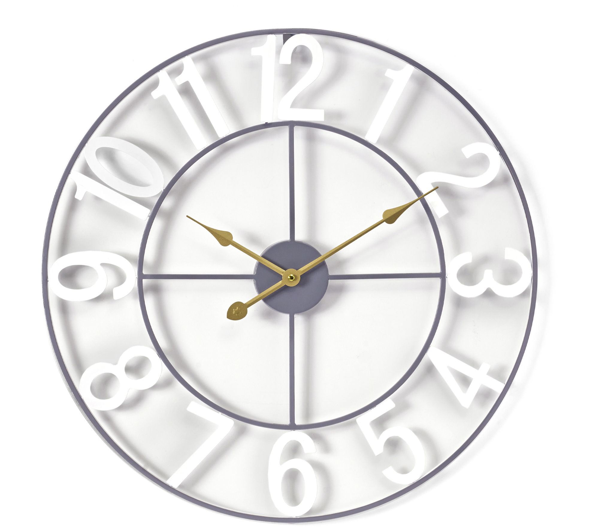 Sorbus Decorative 24" Numeral Wall Clock