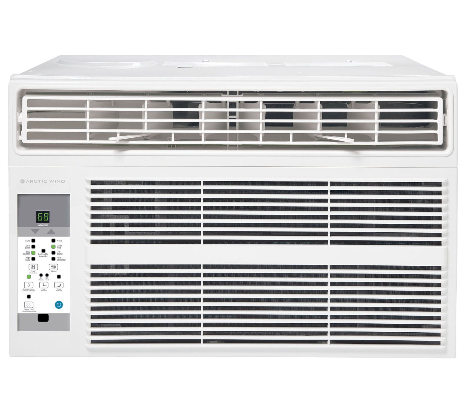 Arctic Wind 8,000 BTU Window Air Conditioner w/ Remote Contro