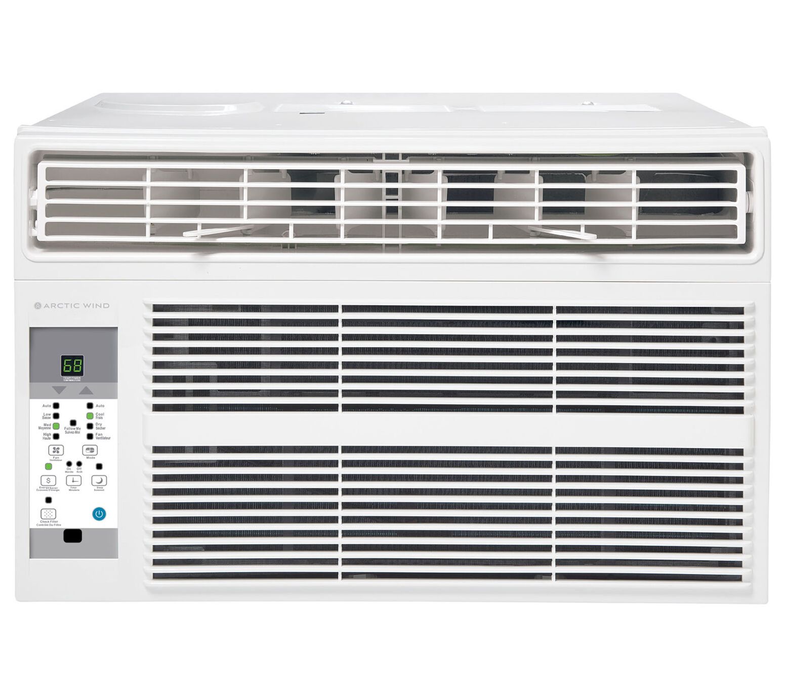 Arctic Wind 8,000 BTU Window Air Conditioner w/Remote Contro