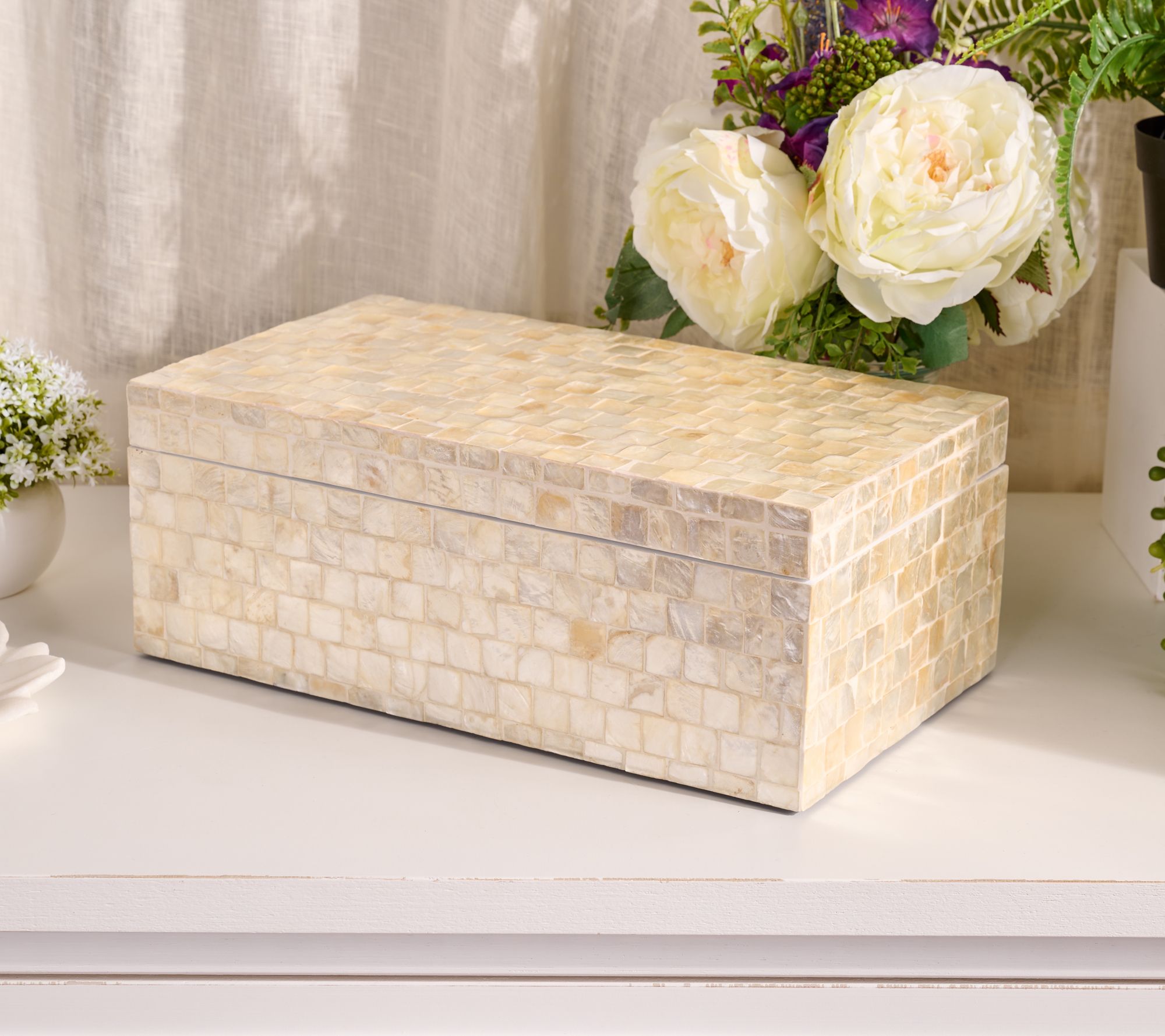 Capiz Keepsake Box by Valerie