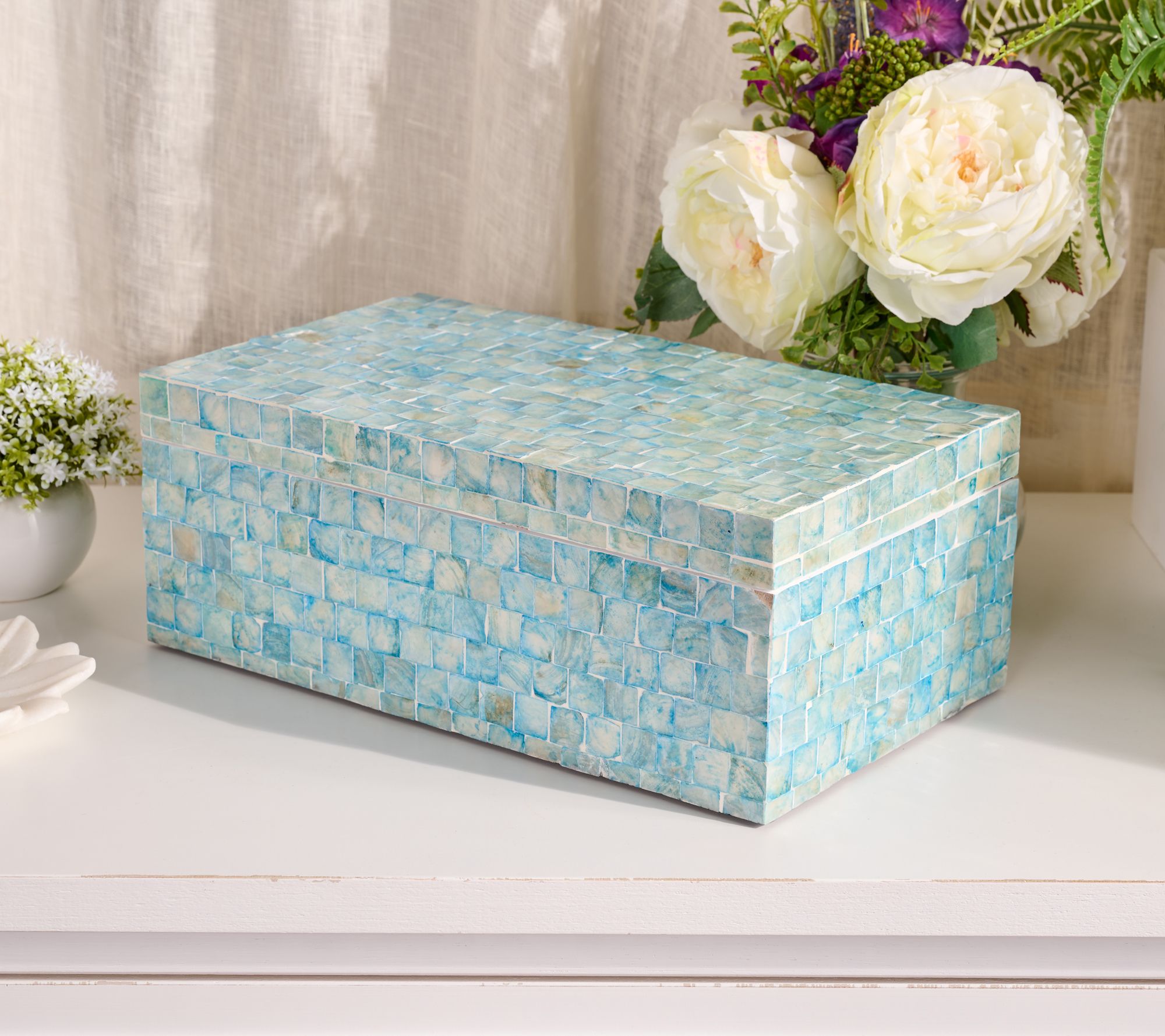 Capiz Keepsake Box by Valerie