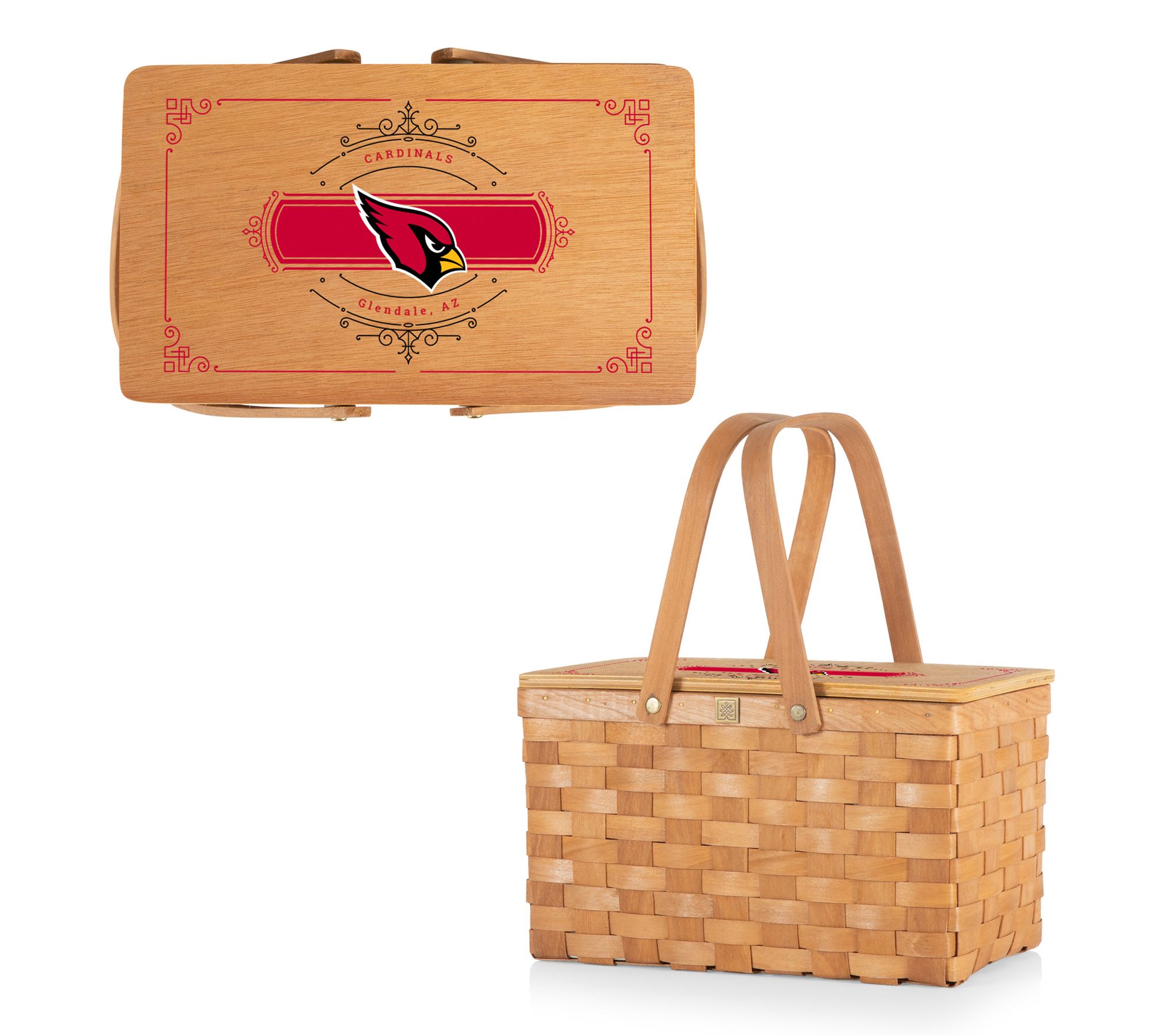 Picnic Time NFL Poppy Personal Picnic Basket