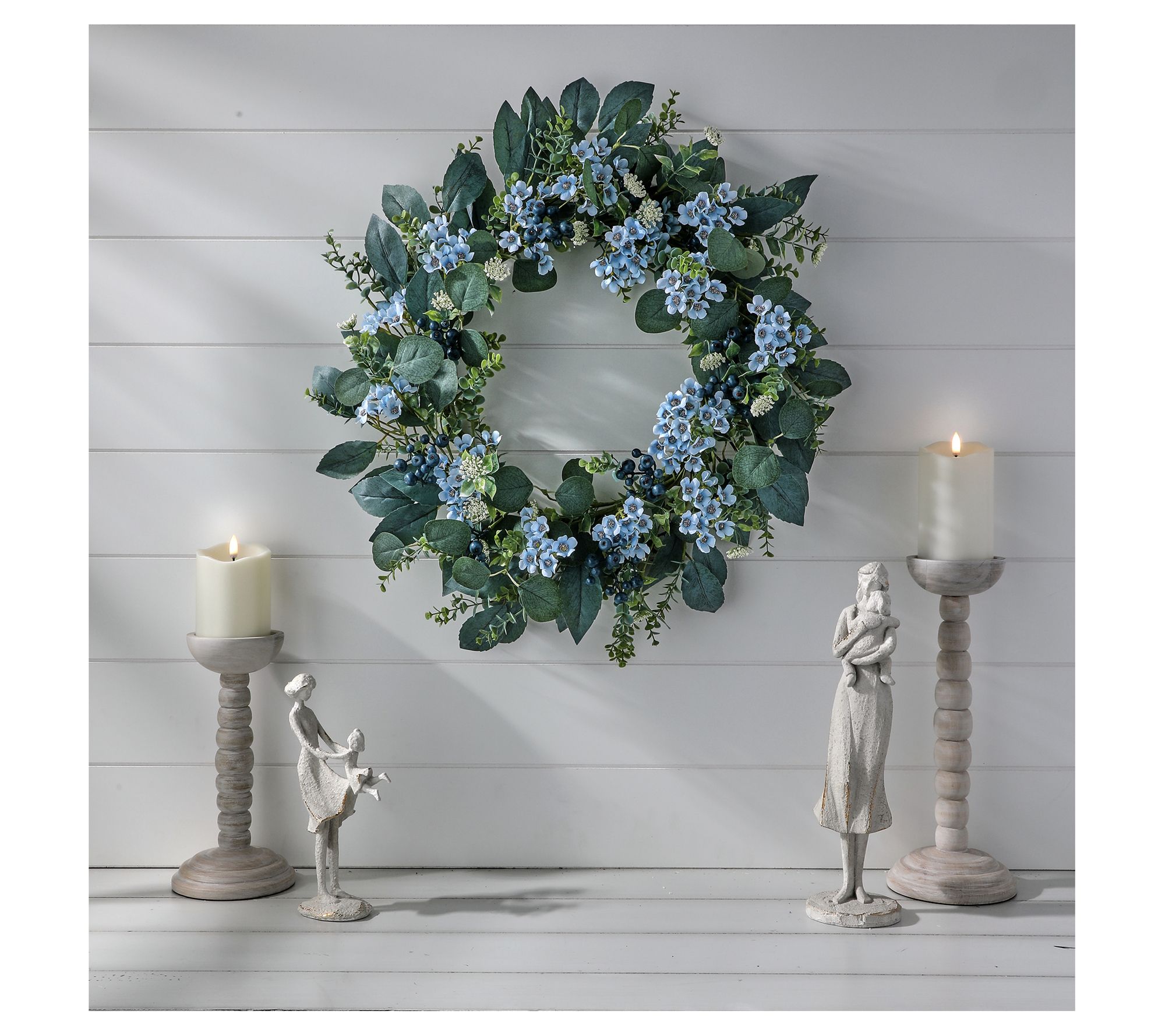 22"Wild Blueberry Wreath