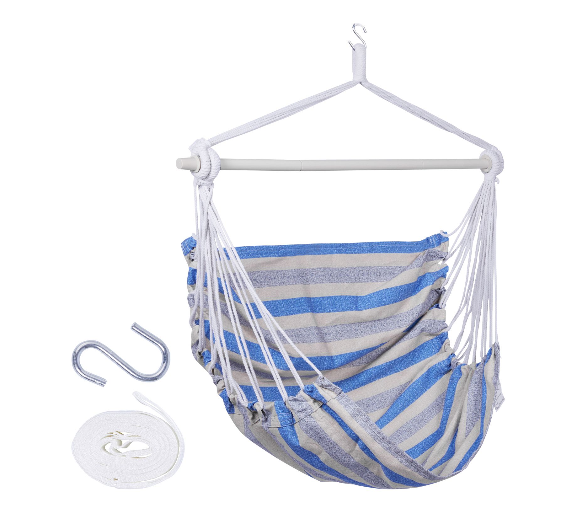 Backyard Expressions Striped Hammock Chair