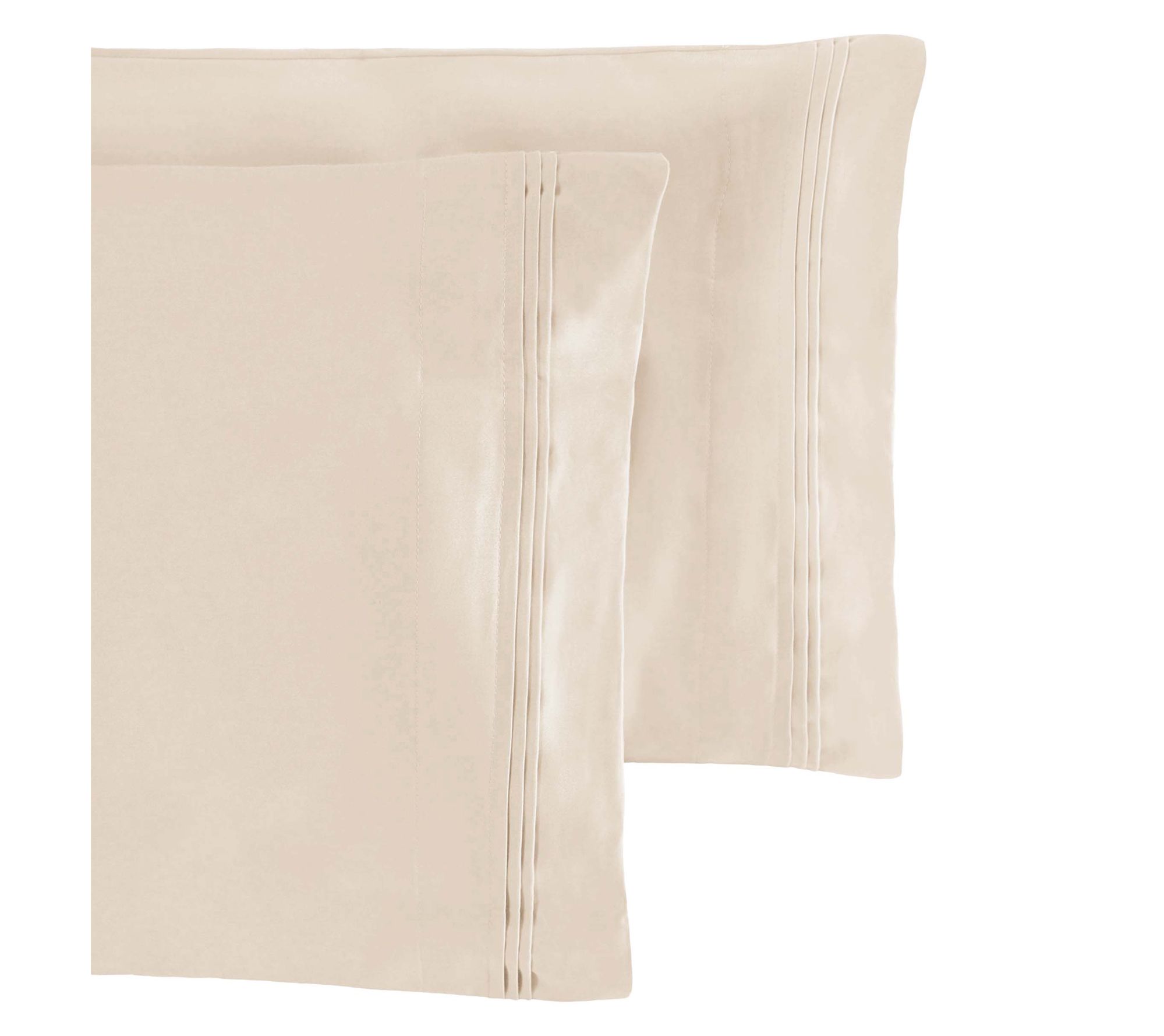 Superior 2 Piece 650-TC Egyptian Cotton Pillowcase, Standard